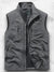 Klassiek Waterdicht Heren Gilet met Lichtgewicht Vulling en Meerdere Zakopties - Bodywarmer voor Buitenactiviteiten | Grijs