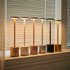 EleganceGlow Lampada da tavolo - Senza fili e ricaricabile via USB