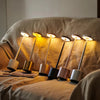 EleganceGlow Lampada da tavolo - Senza fili e ricaricabile via USB