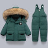 Kinder Winterjacken und Overall Set - Warm und Geschützt während Winterabenteuern