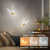 FLUTTERGLOW - ELEGANTE LAMPADA A SOSPENSIONE LED FARFALLA PER IL TUO SPAZIO
