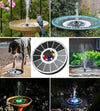 Fontana solare a LED