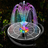 Fontana solare a LED