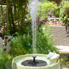 Fontana solare a LED