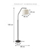Elegante lampada da terra – Illuminazione elegante per il tuo interno