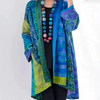Lange cardigan voor dames | Lichtgewicht katoenmix 0