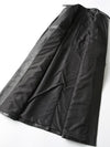 ElegantWear - Trenchcoat lungo in pelle da donna