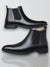 Leren Zwarte Chelsea Boots Heren met Gevoerde Binnenvoering en Slip-On Ontwerp voor Elke Gelegenheid | Zwart  B