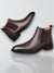 Leren Zwarte Chelsea Boots Heren met Gevoerde Binnenvoering en Slip-On Ontwerp voor Elke Gelegenheid | Bruin