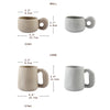 Elegante Steingut-Tasse - Für warme Getränke und mehr