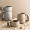 Elegante Steingut-Tasse - Für warme Getränke und mehr