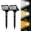 Faretto da giardino solare a LED wireless di lusso – Illuminazione d'atmosfera con energia solare