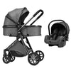 Royal Luxury Baby Kinderwagen 3-in-1 - Vielseitig und Luxuriöses Design