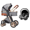 Royal Luxury Baby Kinderwagen 3-in-1 - Vielseitig und Luxuriöses Design