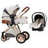Royal Luxury Baby Kinderwagen 3-in-1 - Vielseitig und Luxuriöses Design