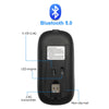 Zelara™ Mouse LED wireless | Mouse Bluetooth ricaricabile