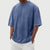 Martino | Heren Gewassen Versleten Katoenen Korte Mouwen T-shirt 0