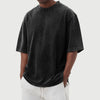 Martino | Heren Gewassen Versleten Katoenen Korte Mouwen T-shirt 3