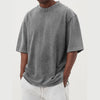 Martino | Heren Gewassen Versleten Katoenen Korte Mouwen T-shirt 4
