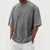Martino | Heren Gewassen Versleten Katoenen Korte Mouwen T-shirt 4