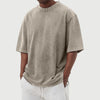 Martino | Heren Gewassen Versleten Katoenen Korte Mouwen T-shirt 5