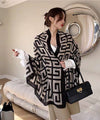 Maze Print Sjaal voor Dames | Lichtgewicht 0