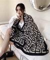 Maze Print Sjaal voor Dames | Lichtgewicht 1