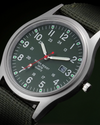 Militair Horloge met Nylon Band en Datumweergave - Lichtgewicht en Duurzaam voor Dagelijks Gebruik 2