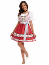 Mini Dirndljurk | Aansluitende pasvorm | Oktoberfest-outfit 3