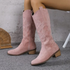 ModeParisienne® Cooper - Klassieke Suède Cowboy Laarzen Dames 0