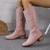 ModeParisienne® Cooper - Klassieke Suède Cowboy Laarzen Dames 0