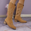 ModeParisienne® Cooper - Klassieke Suède Cowboy Laarzen Dames 10