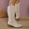 ModeParisienne® Cooper - Klassieke Suède Cowboy Laarzen Dames 4