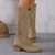 ModeParisienne® Cooper - Klassieke Suède Cowboy Laarzen Dames 6
