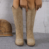 ModeParisienne® Cooper - Klassieke Suède Cowboy Laarzen Dames 7