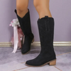 ModeParisienne® Cooper - Klassieke Suède Cowboy Laarzen Dames 8