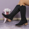 ModeParisienne® Cooper - Klassieke Suède Cowboy Laarzen Dames 9