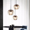 TimberGlow - Lampada a sospensione in vetro elegante per ogni ambiente