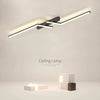 Moderna lampada da soffitto LED - SleekGlow con elegante illuminazione a linee