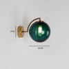 LumiGlow - Lampada da parete in vetro moderna per illuminazione elegante