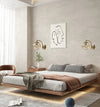LumiGlow - Lampada da parete in vetro moderna per illuminazione elegante