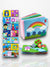 Montessori Verhaalboek voor Peuters met 16 Educatieve Activiteiten - Interactief Boek voor Vroeg Lezen en Creativiteit | B