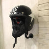 Motorrad Schädel Helm Halter