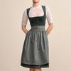 Nauwsluitende midi-dirndljurk | Oktoberfest-outfit 0