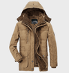 Nelson | Dicker cappotto invernale per uomo con cappuccio e tasche profonde giacca