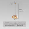 NordicGlow - Lampada a sospensione LED minimalista per un aspetto senza tempo