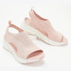 Ademende Slingback Sandalen - Comfortabel en Modieus