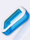 Opblaasbaar Zwembad voor 4 Personen - Duurzaam PVC Family Pool met Ruimtelijk Ontwerp en Comfortabele Loungefunctie | A
