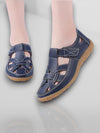 Orthopedische Hollow-Out Dames Sandalen – Ademend, Schokabsorberend en Comfortabel | Blauw