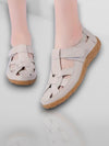 Orthopedische Hollow-Out Dames Sandalen – Ademend, Schokabsorberend en Comfortabel | Kaki